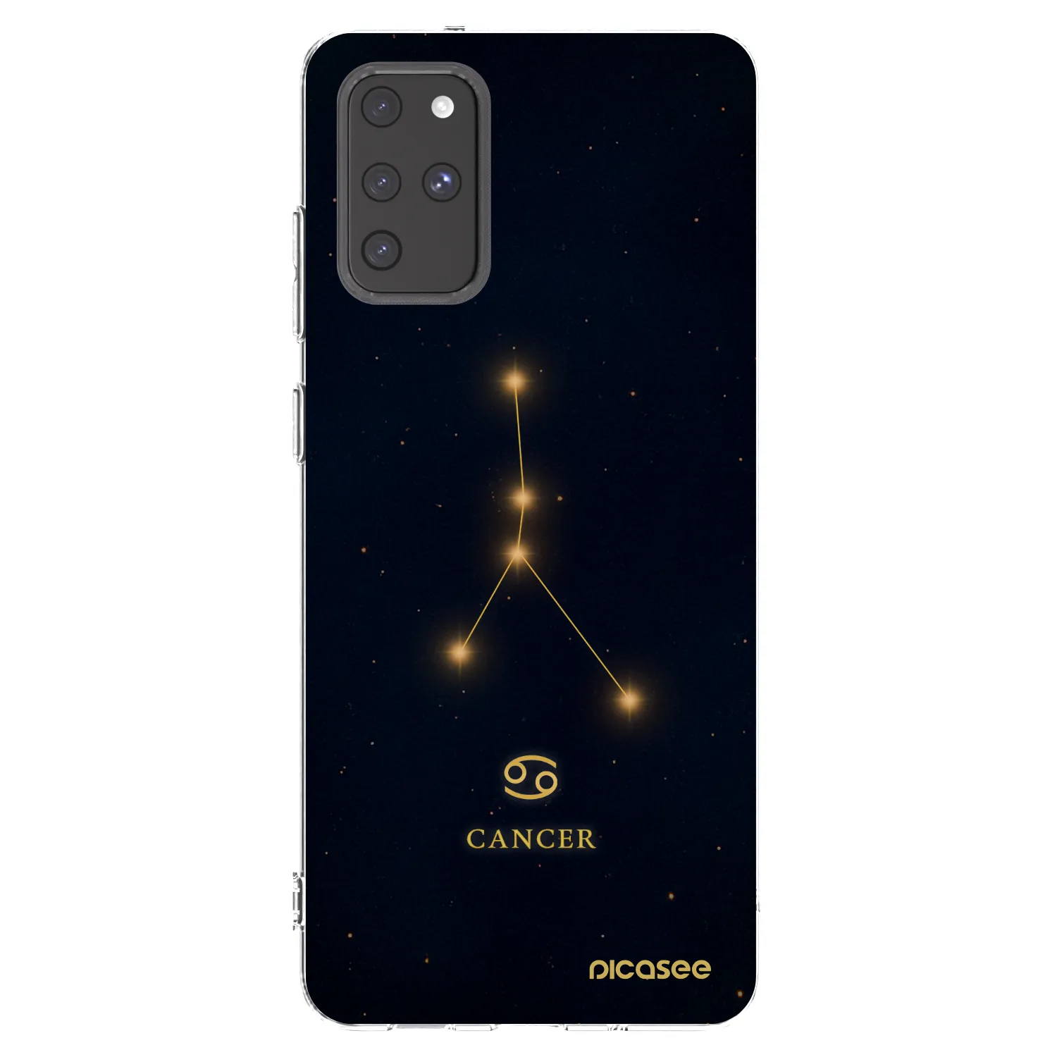 Picasee silikonowe przeźroczyste etui na Samsung Galaxy S20+ G985F - CANCER