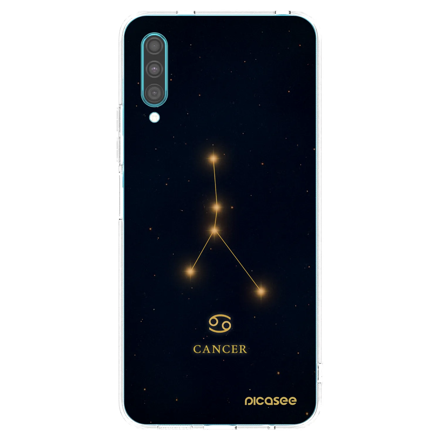 Picasee silikonowe przeźroczyste etui na Samsung Galaxy A30s A307F - CANCER