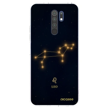 Picasee silikonowe przeźroczyste etui na Xiaomi Redmi 9 - LEO