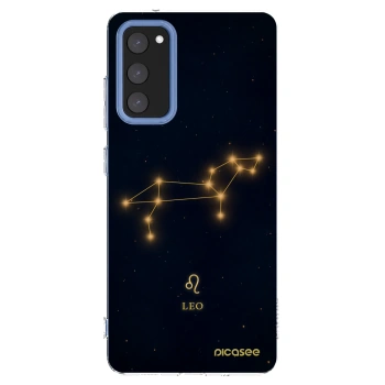 Picasee silikonowe przeźroczyste etui na Samsung Galaxy S20 FE - LEO
