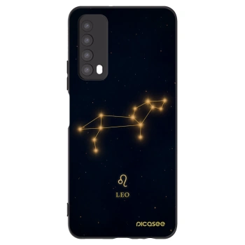 Picasee silikonowe czarne etui na Huawei P Smart 2021 - LEO