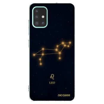 Picasee silikonowe przeźroczyste etui na Samsung Galaxy M31s - LEO