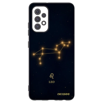 Picasee silikonowe czarne etui na Samsung Galaxy A32 5G A326B - LEO