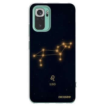 Picasee silikonowe przeźroczyste etui na Xiaomi Redmi Note 10 Pro - LEO