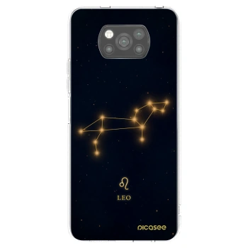 Picasee silikonowe czarne etui na Xiaomi Poco X3 Pro - LEO