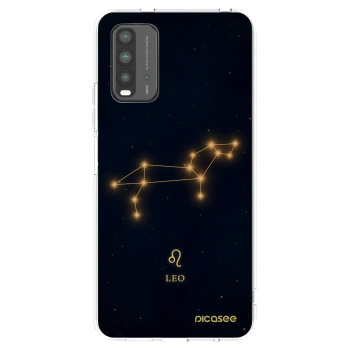 Picasee silikonowe czarne etui na Xiaomi Redmi 9T - LEO