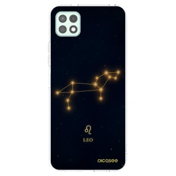 Picasee silikonowe przeźroczyste etui na Samsung Galaxy A22 A226B 5G - LEO