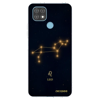 Picasee silikonowe przeźroczyste etui na Realme C21 - LEO