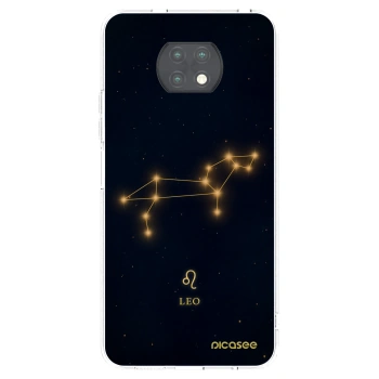Picasee silikonowe przeźroczyste etui na Xiaomi Redmi Note 9T - LEO