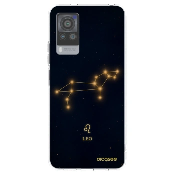 Picasee silikonowe przeźroczyste etui na Vivo X60 Pro 5G - LEO