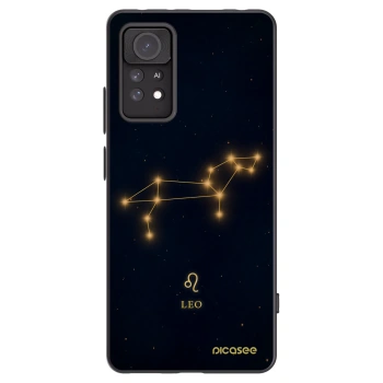 Picasee silikonowe czarne etui na Xiaomi Redmi Note 11 Pro 5G - LEO