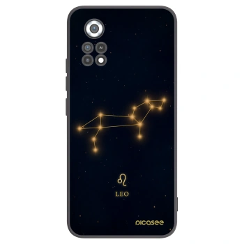 Picasee silikonowe czarne etui na Xiaomi Poco X4 Pro 5G - LEO