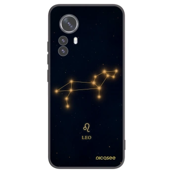 Picasee silikonowe czarne etui na Xiaomi 12 Pro - LEO