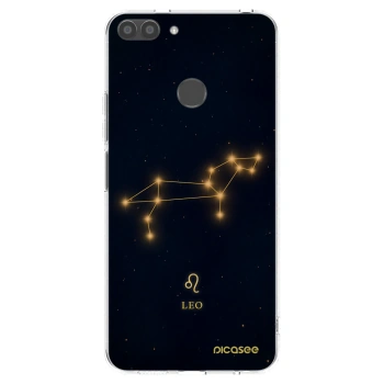 Picasee silikonowe przeźroczyste etui na Huawei P Smart - LEO