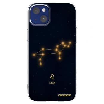 Picasee silikonowe przeźroczyste etui na Apple iPhone 14 Plus - LEO
