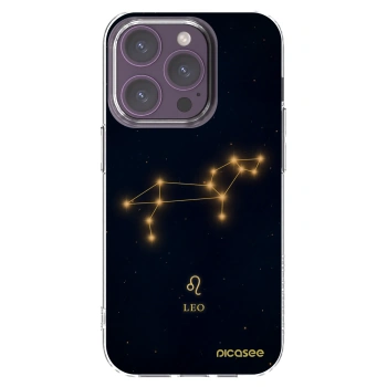 Picasee silikonowe przeźroczyste etui na Apple iPhone 14 Pro - LEO
