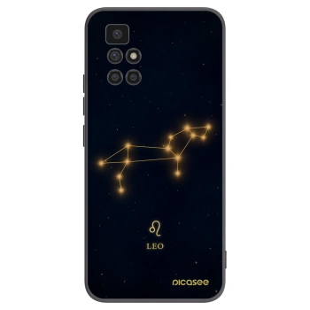 Picasee silikonowe czarne etui na Xiaomi Redmi 10 (2022) - LEO