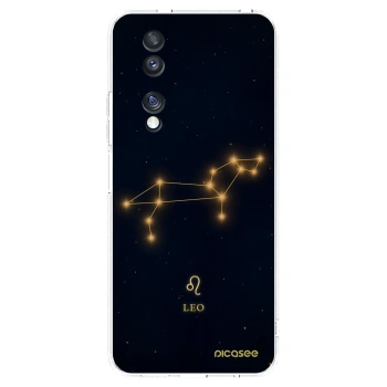 Picasee silikonowe przeźroczyste etui na Honor 70 - LEO