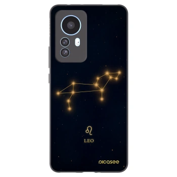 Picasee silikonowe czarne etui na Xiaomi 12T Pro - LEO