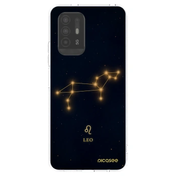 Picasee silikonowe przeźroczyste etui na OPPO A94 5G - LEO