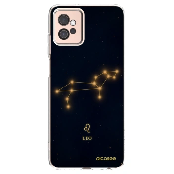 Picasee silikonowe przeźroczyste etui na Motorola Moto G32 - LEO