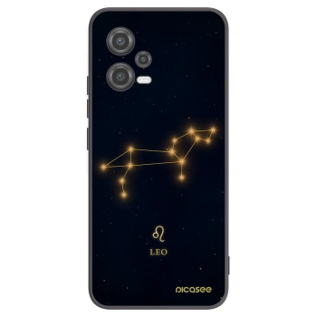 Picasee silikonowe czarne etui na Xiaomi Poco X5 - LEO