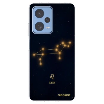 Picasee silikonowe przeźroczyste etui na Xiaomi Redmi Note 12 Pro 5G - LEO