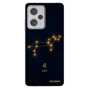 Picasee silikonowe przeźroczyste etui na Xiaomi Redmi Note 12 Pro+ 5G - LEO