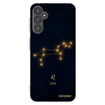 Picasee silikonowe przeźroczyste etui na Samsung Galaxy A14 5G A146P - LEO
