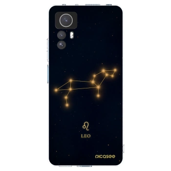Picasee silikonowe przeźroczyste etui na Xiaomi Redmi Note 12S - LEO
