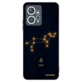 Picasee silikonowe czarne etui na Xiaomi Redmi Note 12 4G - LEO