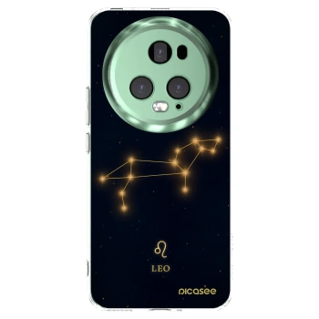 Picasee silikonowe przeźroczyste etui na Honor Magic5 Pro - LEO