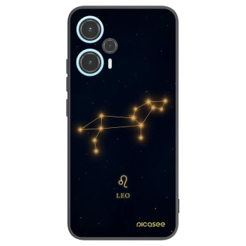 Picasee silikonowe czarne etui na Xiaomi Poco F5 - LEO