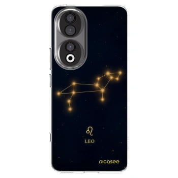 Picasee silikonowe przeźroczyste etui na Honor 90 5G - LEO