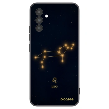Picasee silikonowe czarne etui na Samsung Galaxy A04s A047F - LEO