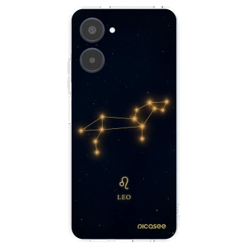 Picasee silikonowe przeźroczyste etui na Realme 10 4G - LEO