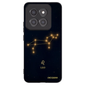 Picasee silikonowe czarne etui na Xiaomi 14 Pro - LEO