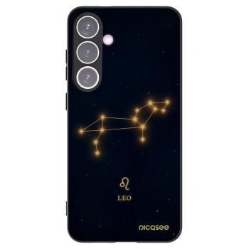 Picasee silikonowe czarne etui na Samsung Galaxy S24+ S926B 5G - LEO