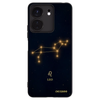 Picasee silikonowe czarne etui na Xiaomi Redmi 13C 4G - LEO