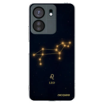 Picasee silikonowe przeźroczyste etui na Xiaomi Redmi 13C 4G - LEO
