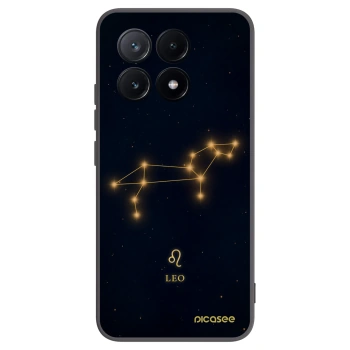 Picasee silikonowe czarne etui na Xiaomi Poco X6 Pro - LEO