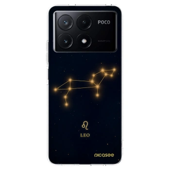 Picasee silikonowe przeźroczyste etui na Xiaomi Poco X6 Pro - LEO