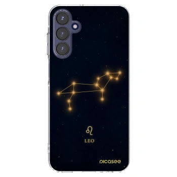 Picasee silikonowe przeźroczyste etui na Samsung Galaxy A15 A155F 4G - LEO