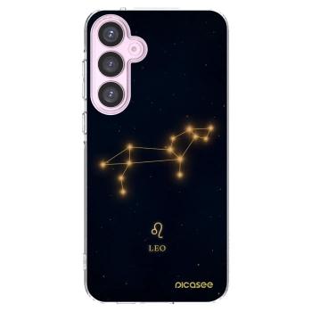 Picasee silikonowe przeźroczyste etui na Samsung Galaxy A55 5G A556B - LEO