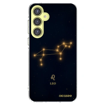 Picasee silikonowe przeźroczyste etui na Samsung Galaxy A35 5G A356B - LEO