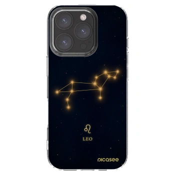 Picasee silikonowe przeźroczyste etui na Apple iPhone 16 Pro - LEO