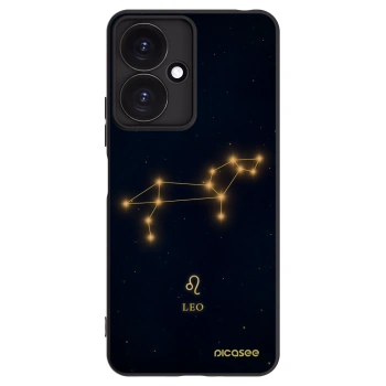 Picasee silikonowe czarne etui na Xiaomi Redmi 13C 5G - LEO