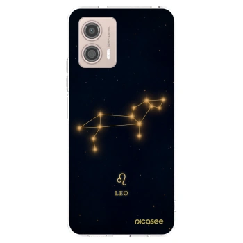 Picasee silikonowe przeźroczyste etui na Motorola Moto G53 5G - LEO