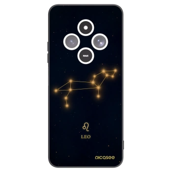 Picasee silikonowe czarne etui na Xiaomi Redmi 14C - LEO