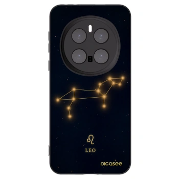 Picasee silikonowe czarne etui na Honor Magic7 Pro 5G - LEO